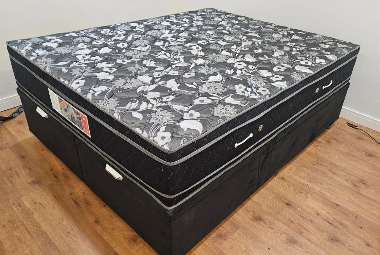 CAMA BOX QUEENSIZE BAÚ - NOVA / ENTREGAMOS  - Foto 2