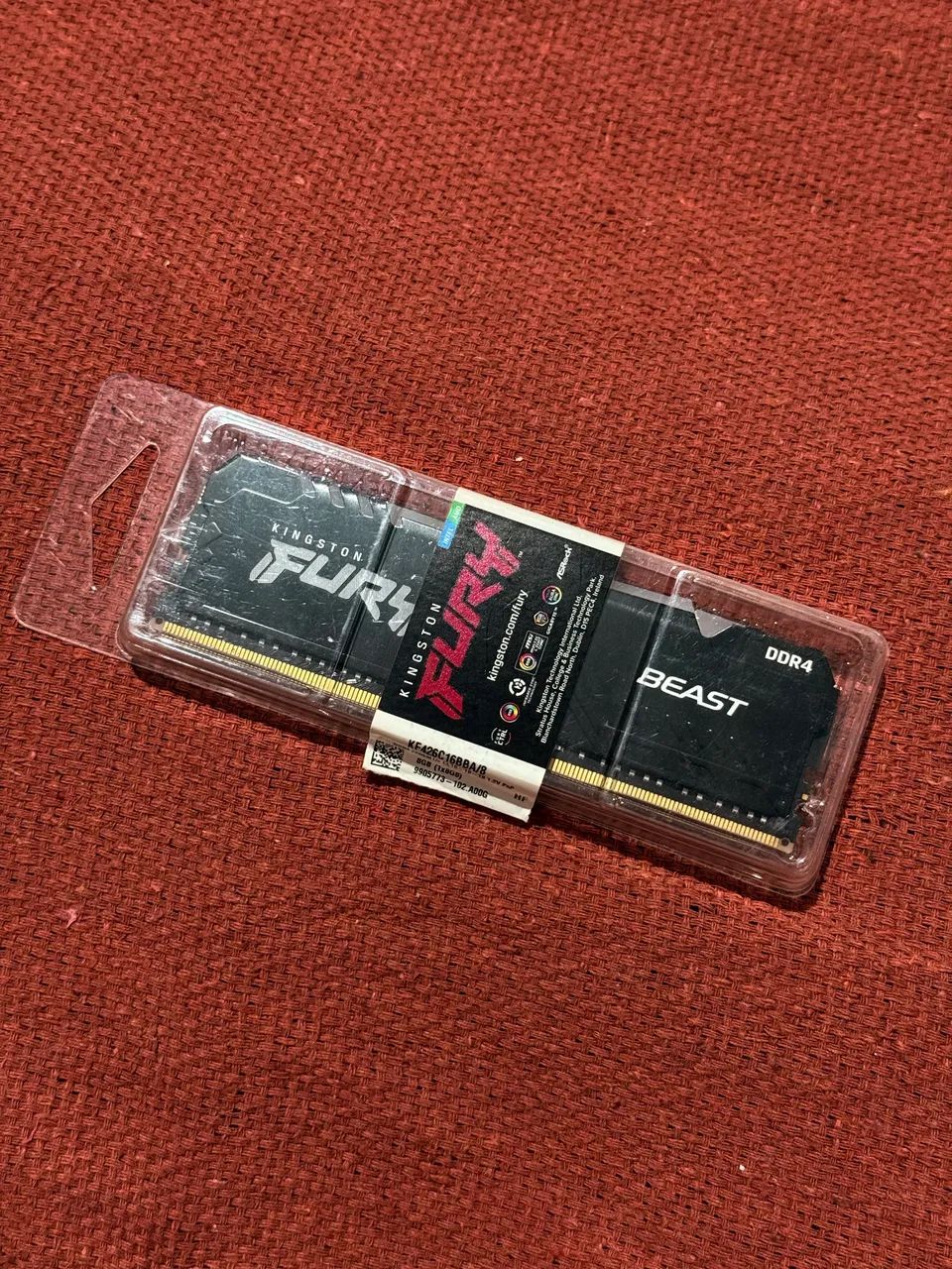 Memória RAM 8GB DDR4 Fury - Foto 2