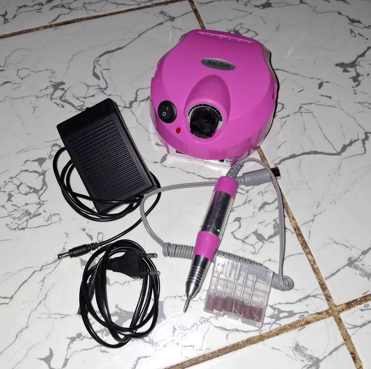 Motor porquinho Nail Drill rosa