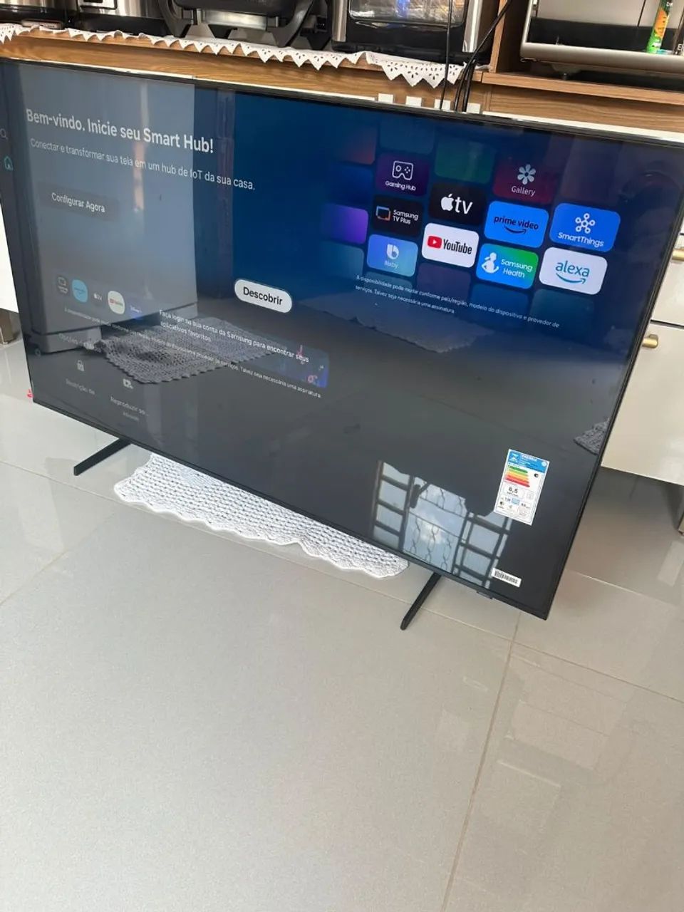 Smartv 55 4 k Crystal 3 MESES NOTA FISCAL  - Foto 5