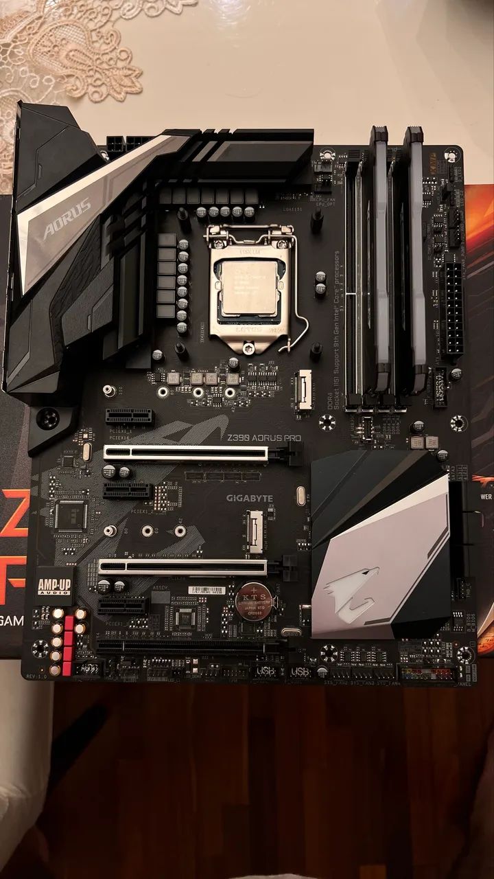 Kit i9-9900K + Z390 AORUS PRO + 64GB DDR4 3200MHz - Foto 2