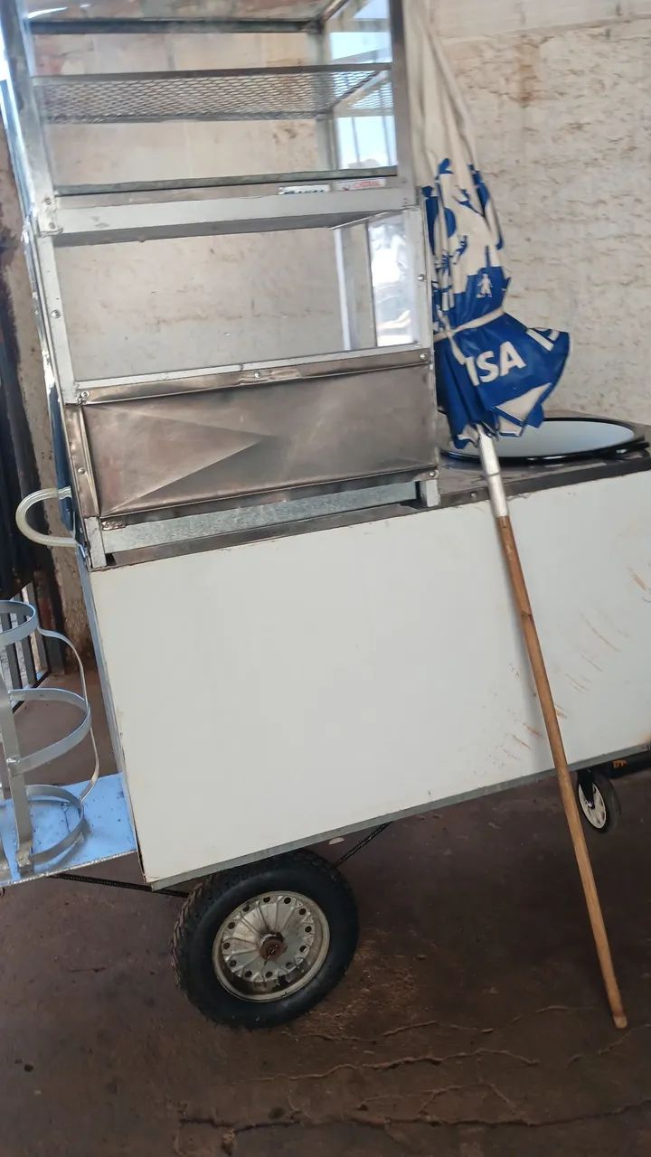 Carrinho de lanches pronto pra trabalhar  - Foto 2