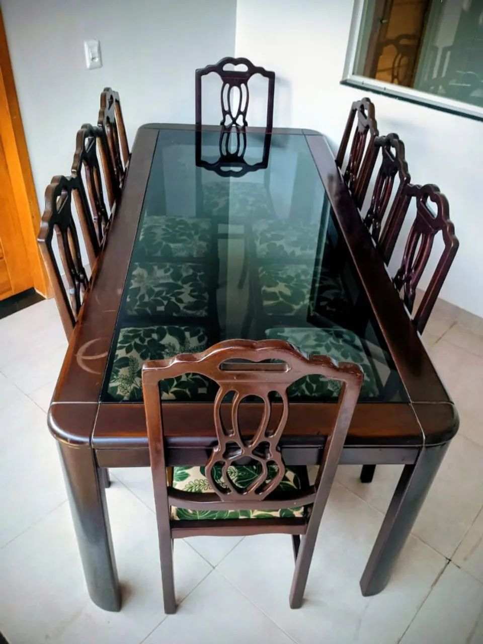 Mesa de jantar madeira maciça - Foto 2