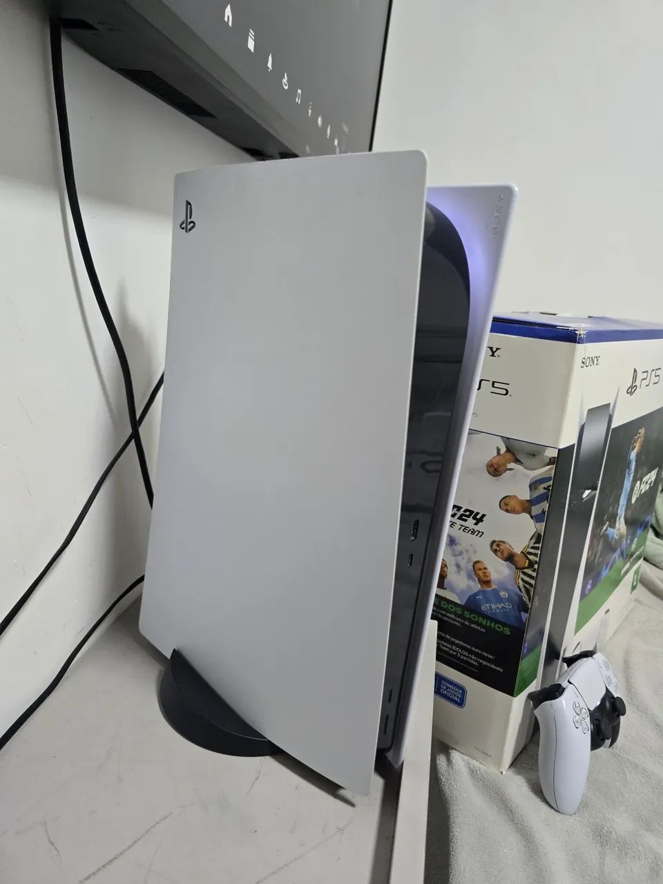 PlayStation 5 Com leitor de disco + 1 controle (NÃO TROCO/N ABAIXO PREÇO) - Foto 3