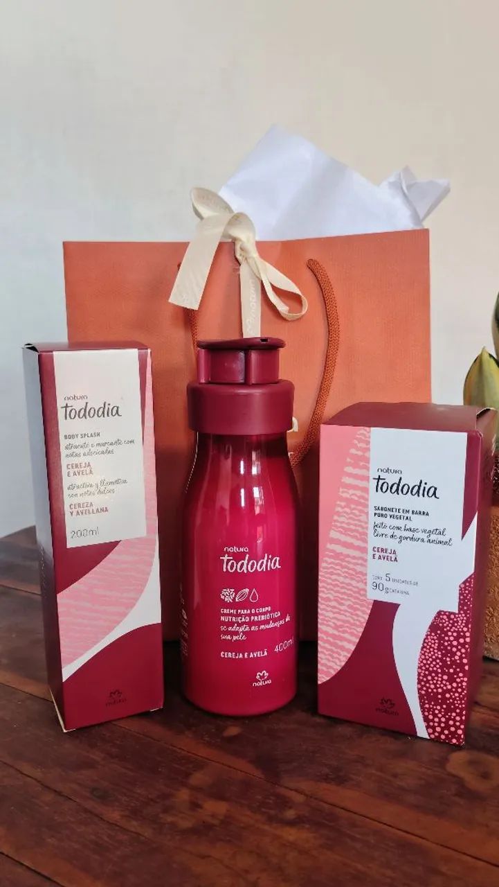 Kit Natura Tododia Cereja e Avelã - Foto 5