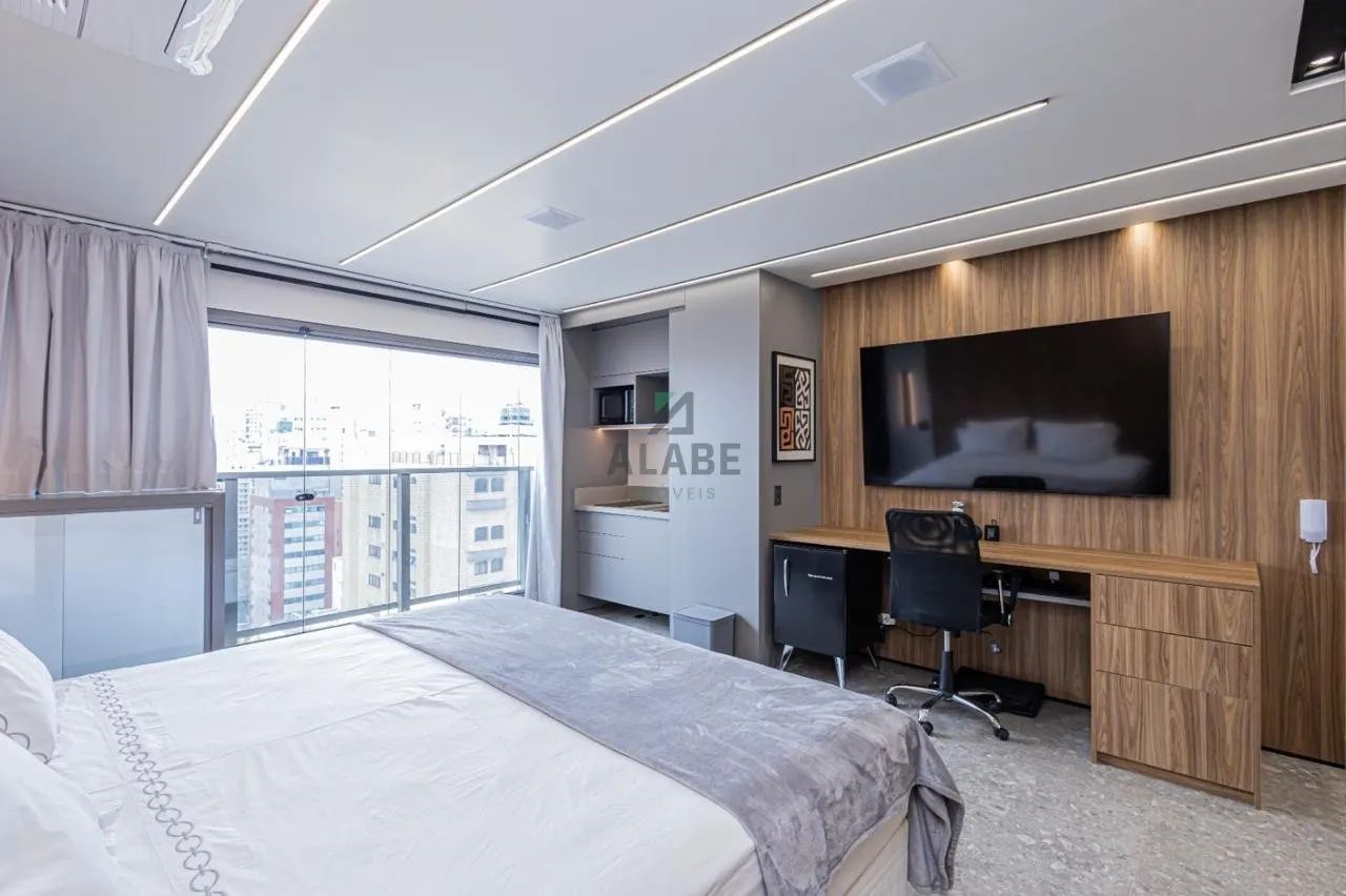 Flat à venda no Itaim Bibi , 33 m² , totalmente mobiliado, pronto para morar