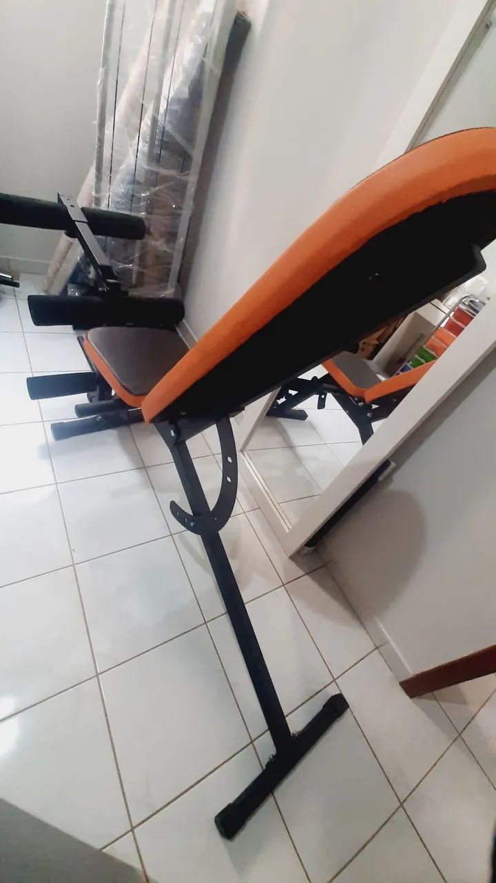 Banco Para Musculação com Cadeira Extensora - Foto 5