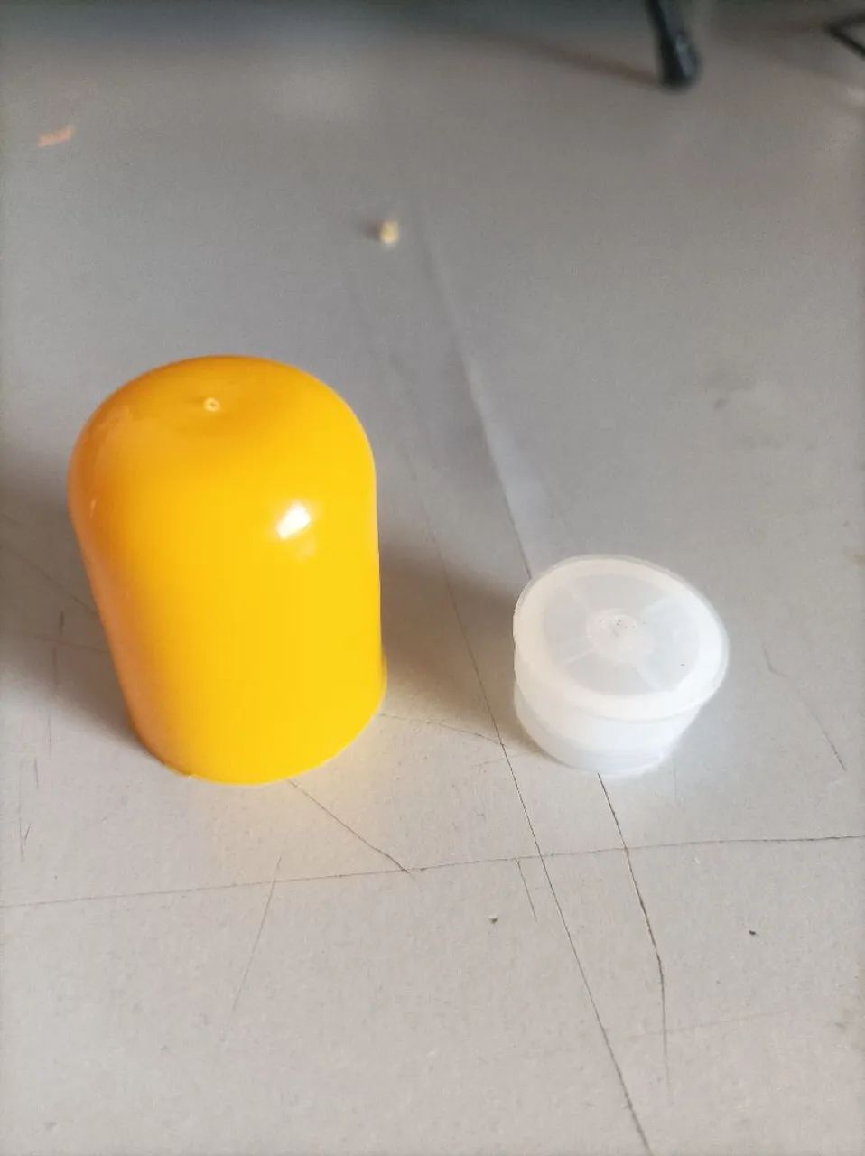 Conjunto de molde injeção, tampa e batoque 