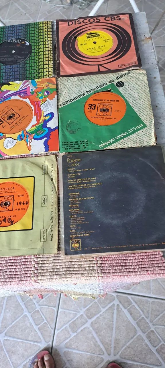 11 vinil compacto Roberto Carlos  e outros  perfeitos 20,00 cada. - Foto 5