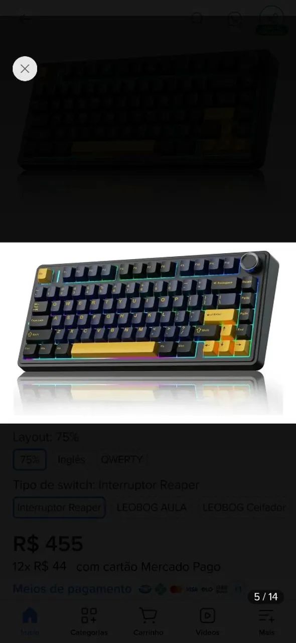 TECLADO TOP