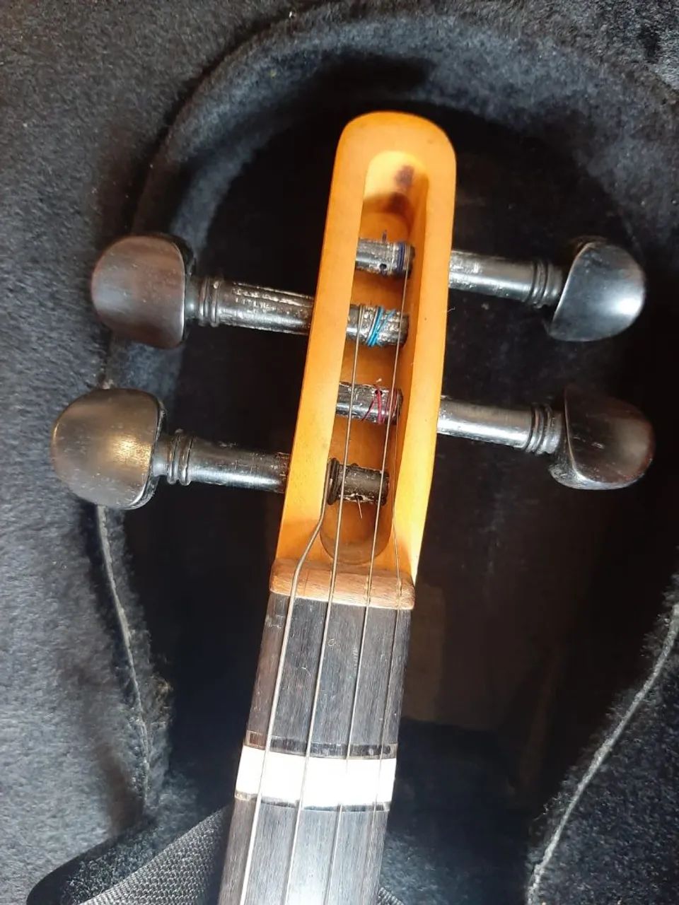 VIOLINO ELÉTRICO MARQUES. "TROCO". - Foto 3