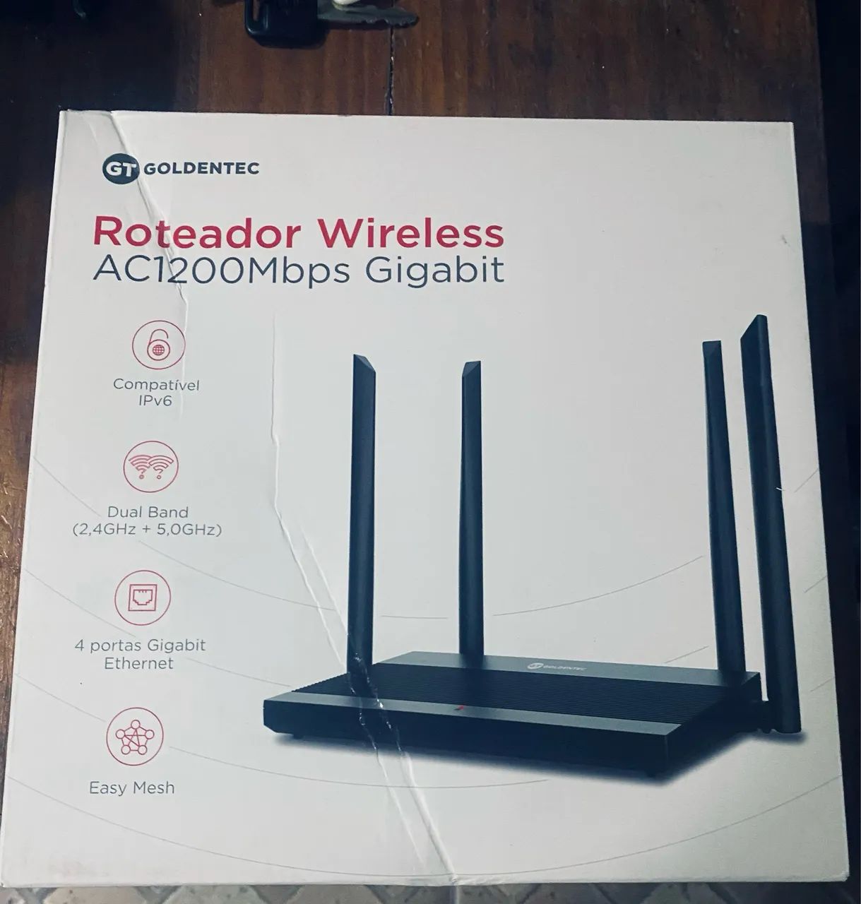 Vendo Roteador GoldenTec Ac1200 - Foto 4