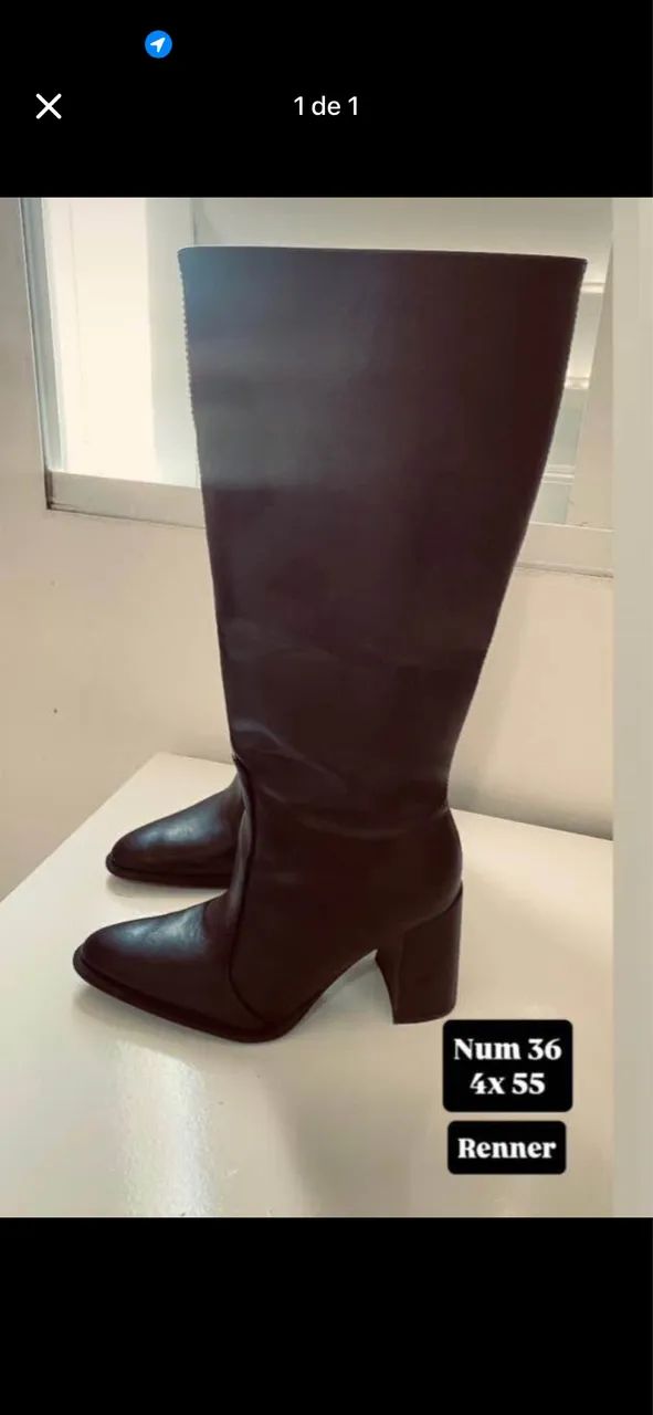 Bota over num 36 Renner 