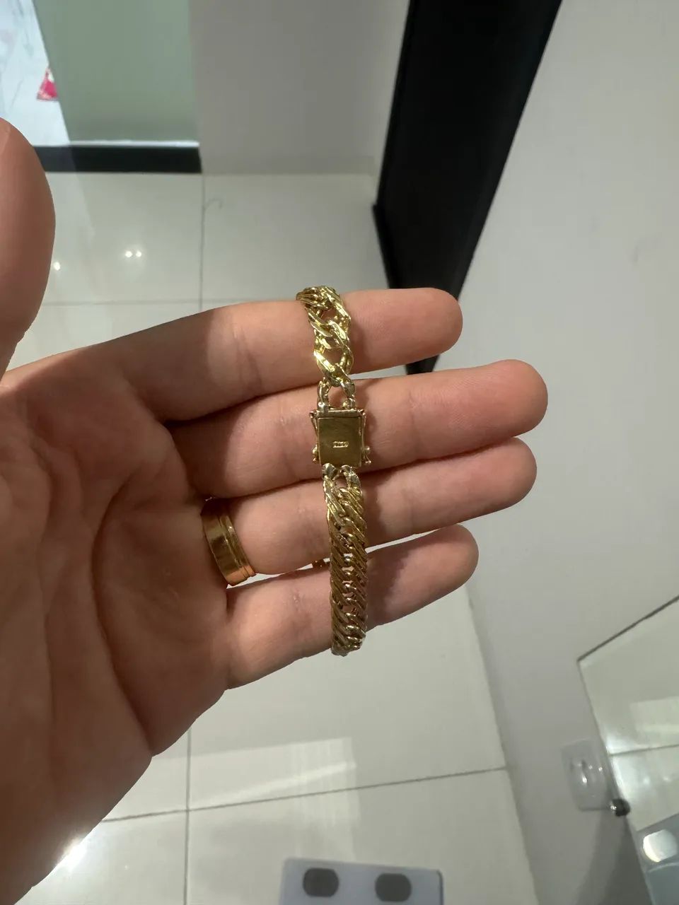 Pulseira de ouro 10,2 gramas - Foto 2