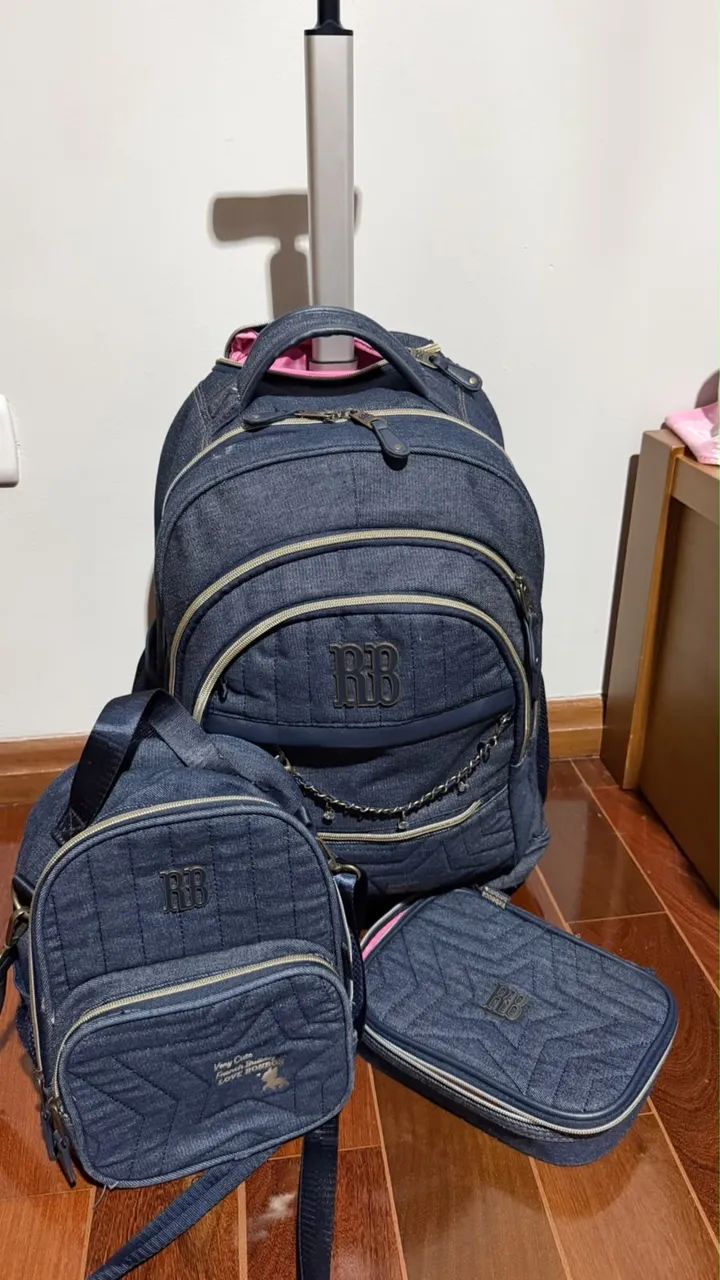 Kit escolar rebeca bombom