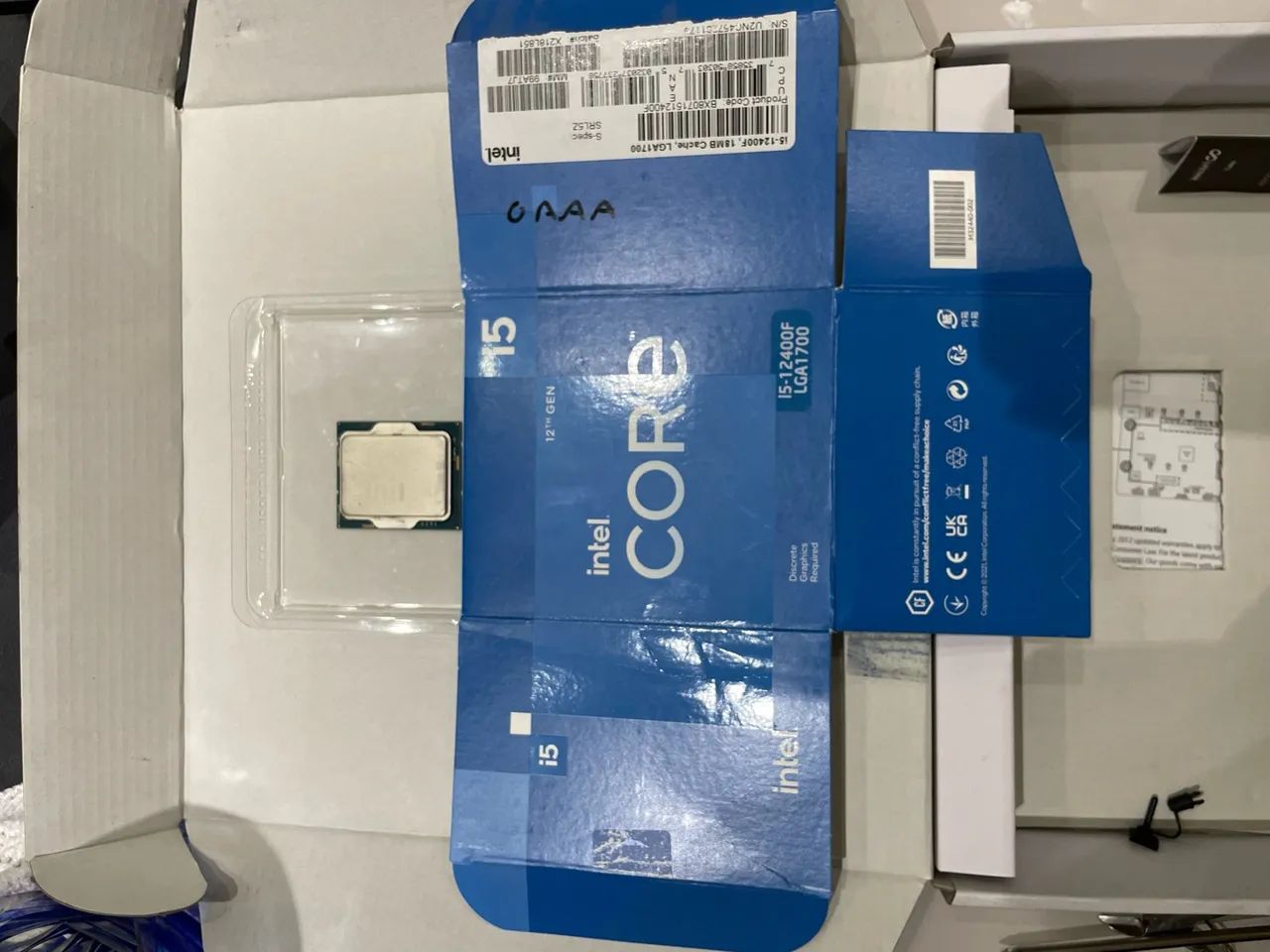 Processador Intel Core i5-12400F (12ª Geração)