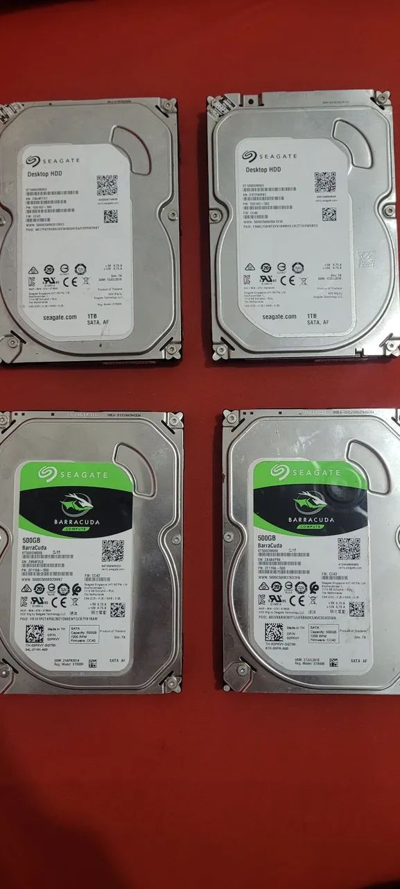 HD SATA 500GB e 1TB TESTADO Desktop - Foto 2