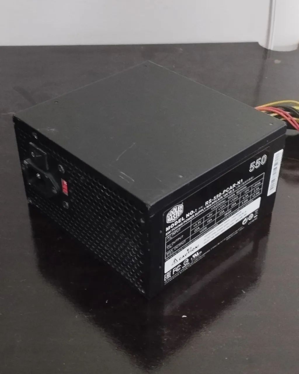 Gabinete, fonte Cooler Master 550w e leitor de DVD  - Foto 4