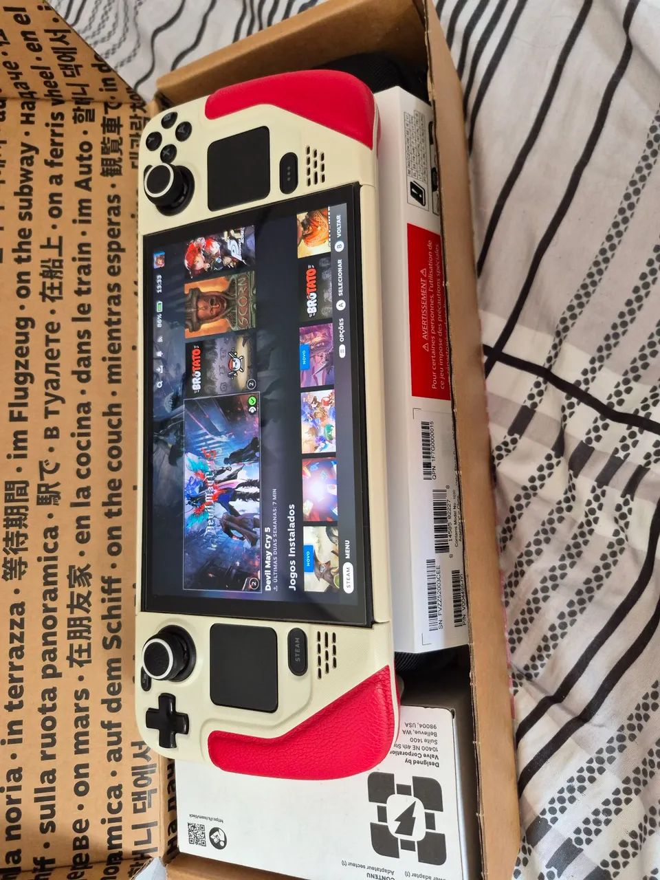 Steam deck oled 512GB - Consoles de Vídeo Game - Perequê Açu