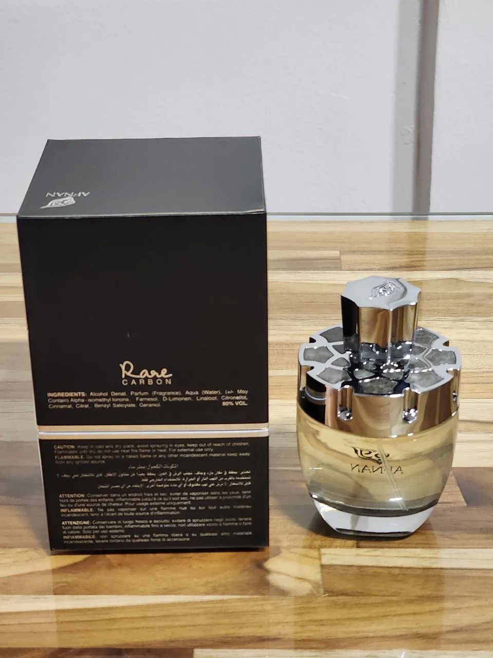 Perfume Rare Carbon - Afnan (100ml) - Foto 3