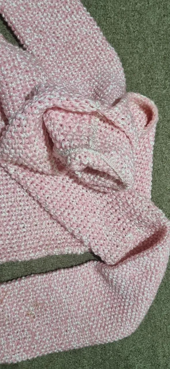Blusa de lã feminina feito a mão - Foto 2