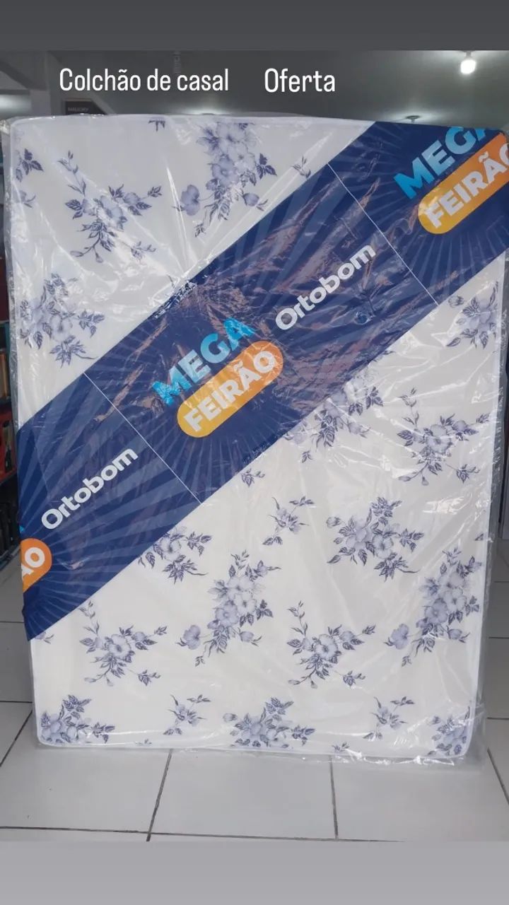 Colchão na embalagem. Oferta 