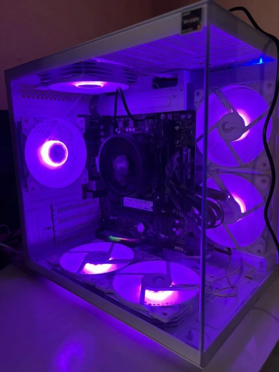 GABINETE Pc gamer Ryzen 5 8500g pego troca - Foto 2
