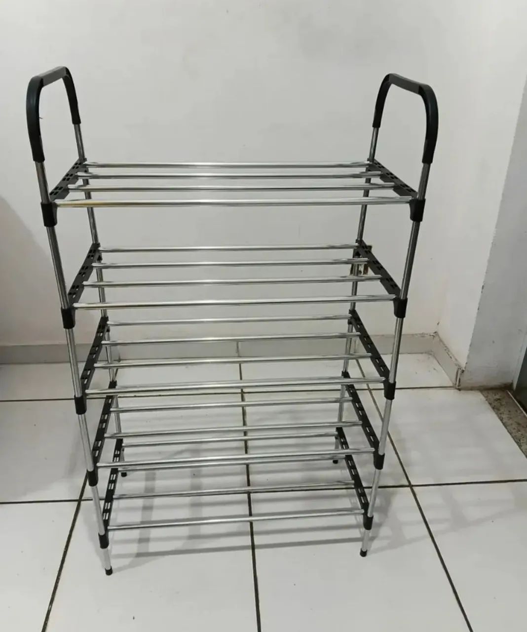 Kit 3 Sapateiras Aço Inox  - Foto 3