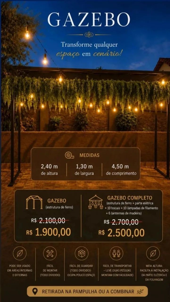 Gazebo completo
