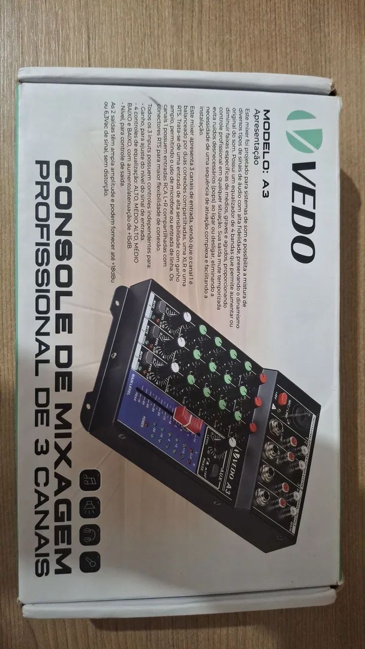 Mesa de Som Vedo - Foto 2