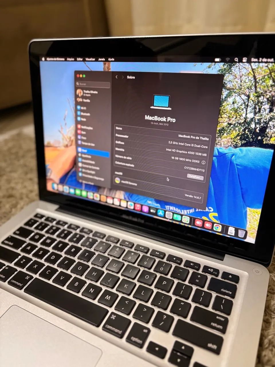 MacBook Pro 13 - Mid 2012 | 16GB | SSD 480GB - Foto 2