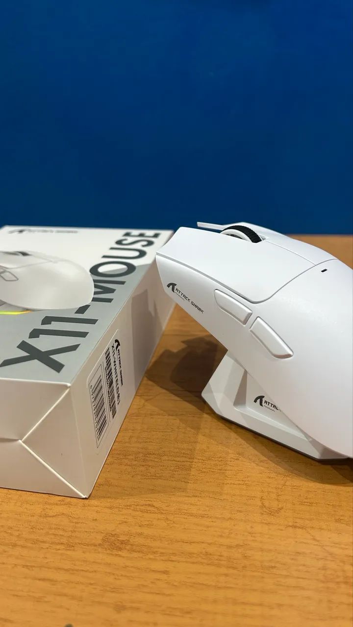 MOUSE X11 BRANCO NOVO - Foto 4