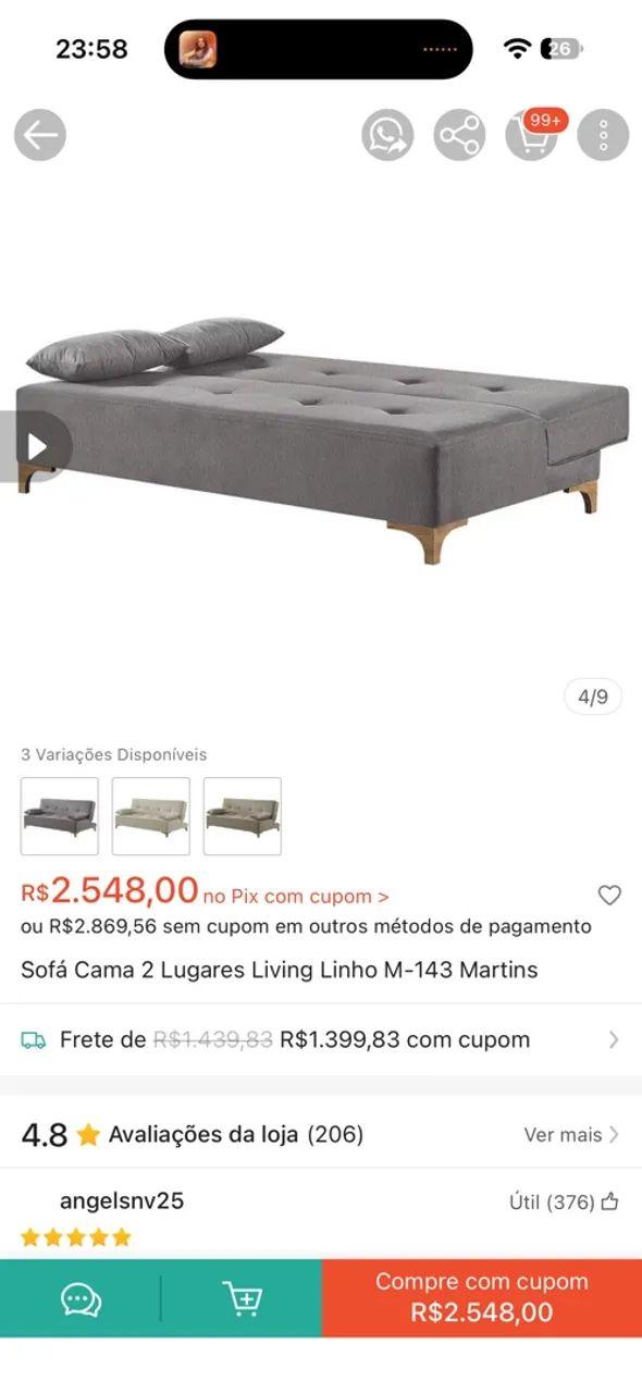 SOFÁ / CAMA - Foto 4
