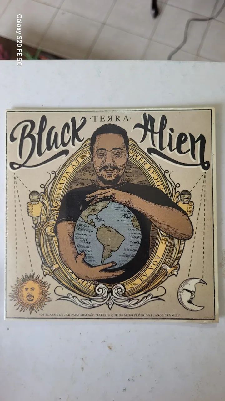 Single Terra Black Alien Novo,Lacradol!