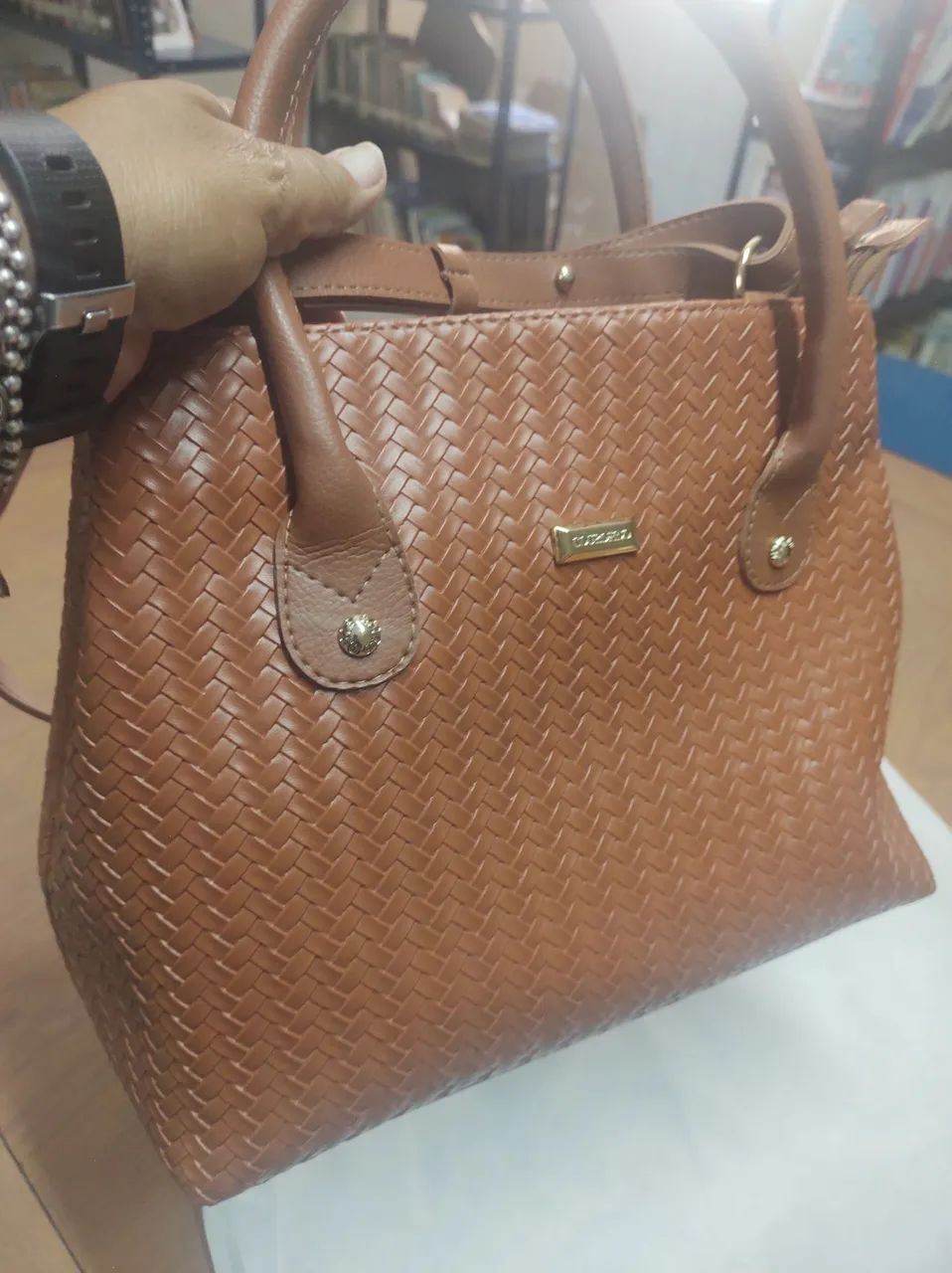 Bolsa couro fino - Foto 2