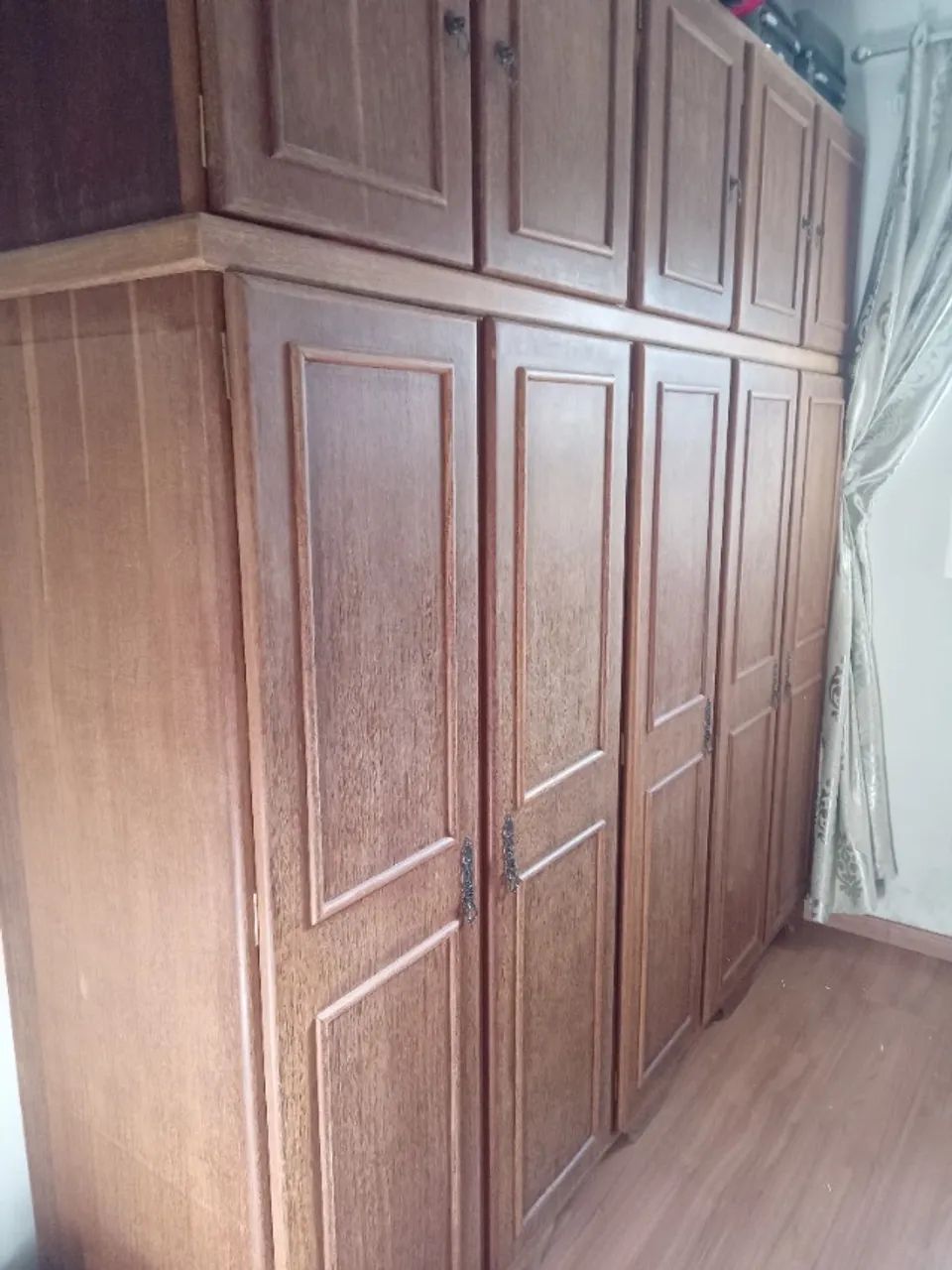 Guarda roupa de madeira ( Comprado na Bela Casa móveis Rústico) - Foto 2