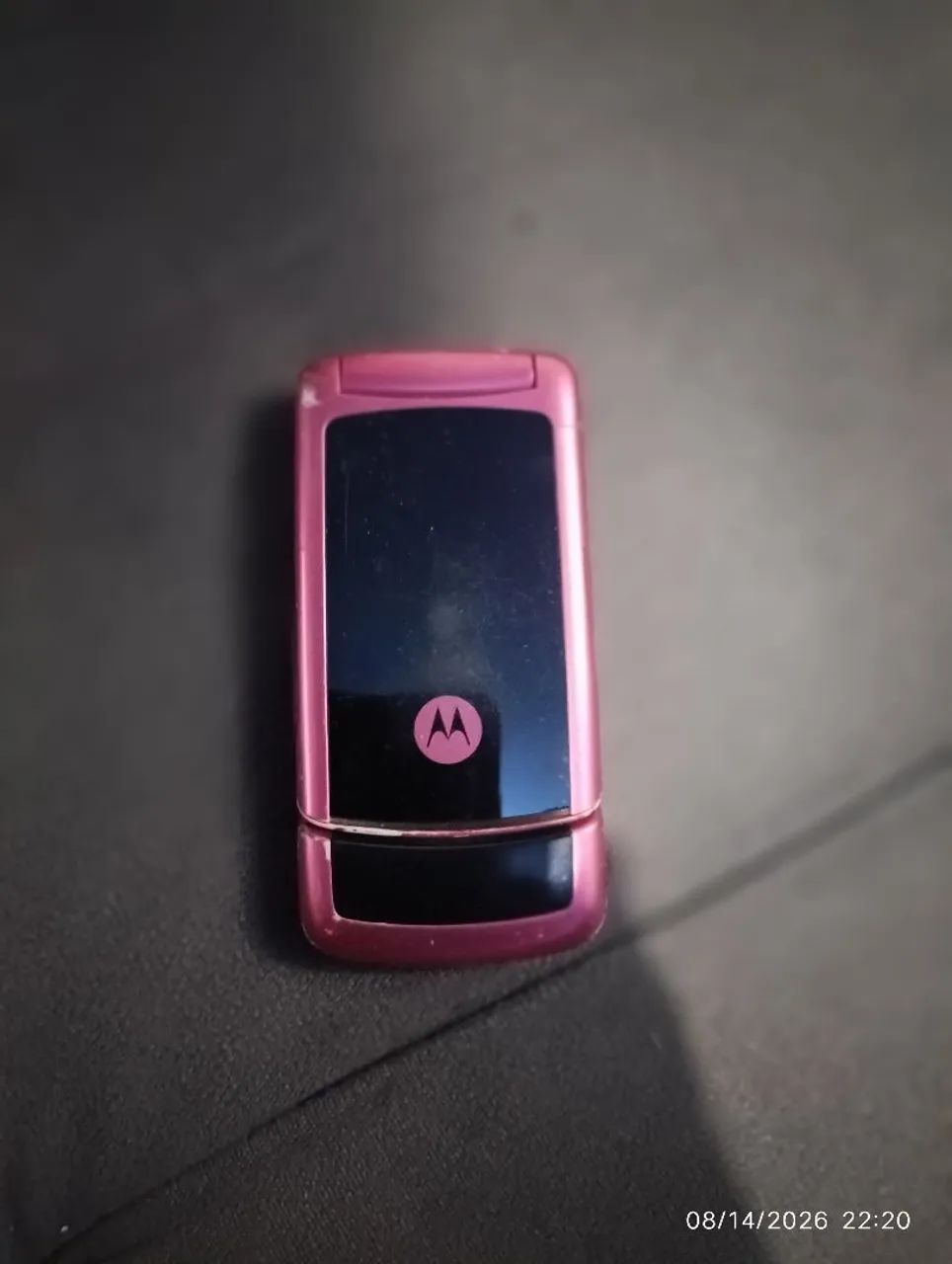 Motorola flipphone rosa antigo celular  - Foto 3