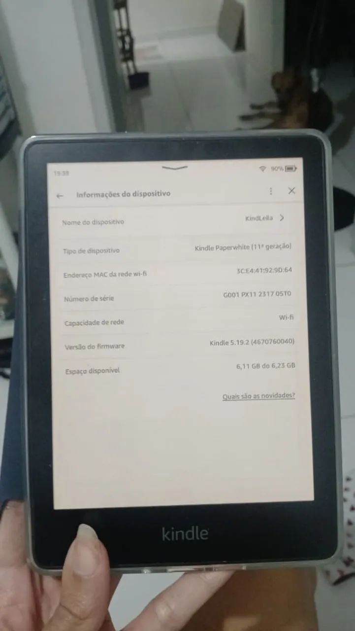 Kindle paperwithe 11 geração  - Foto 2