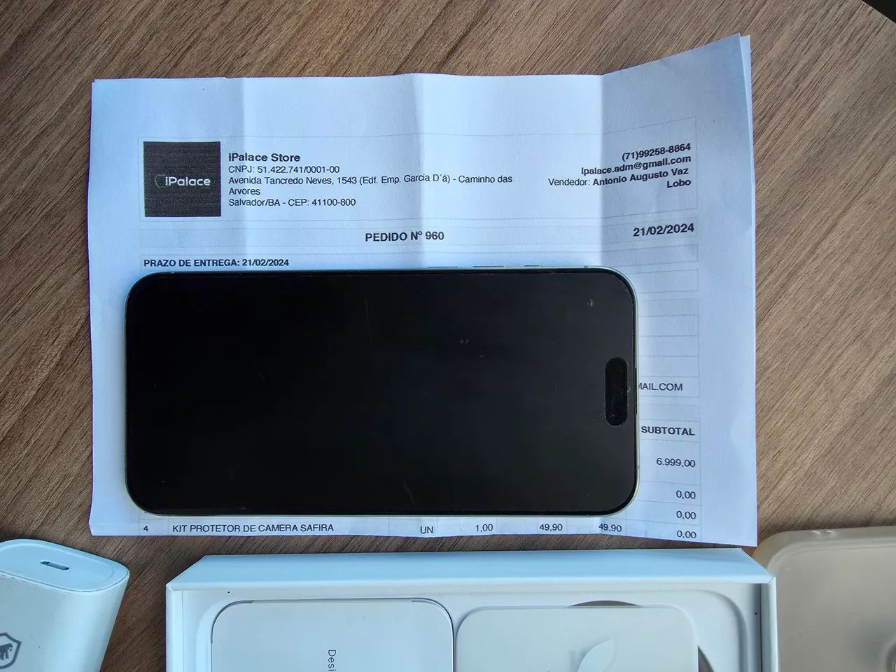 Iphone 15 Pro Max 256 Bateria 86% 