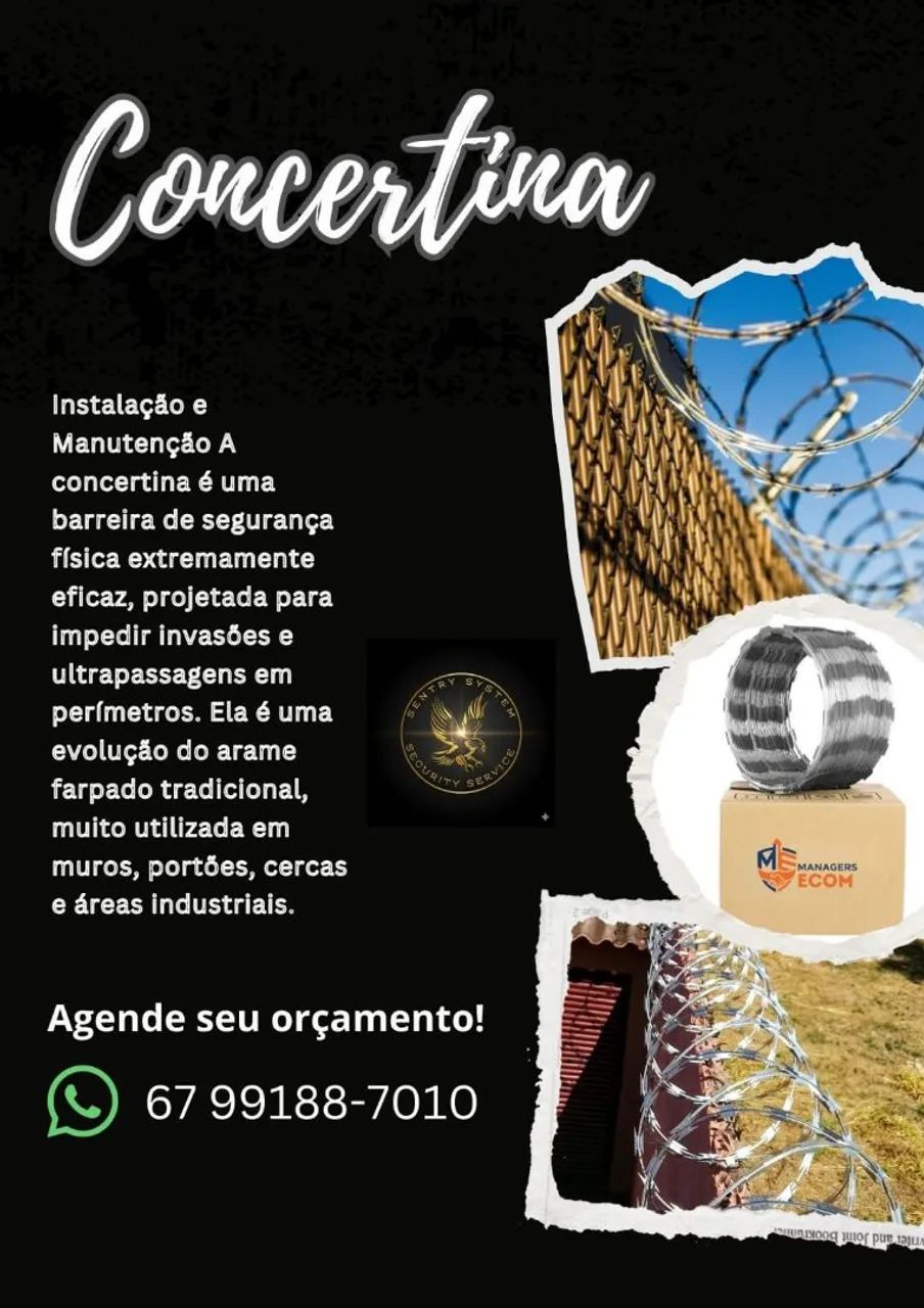Concertina: Segurança Reforçada para Seu Imóvel