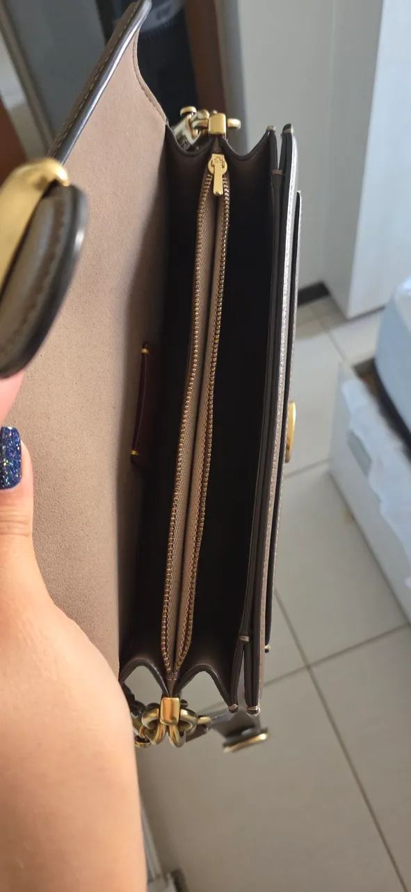 Bolsa tabby 26 COACH marrom - Foto 5