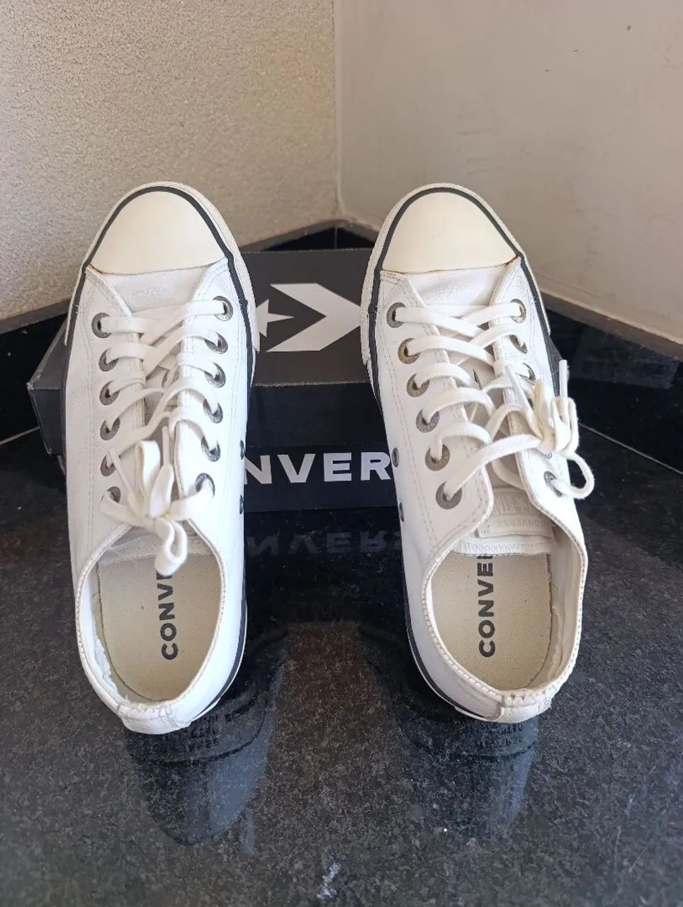 Tenis converse All Star branco - Foto 2