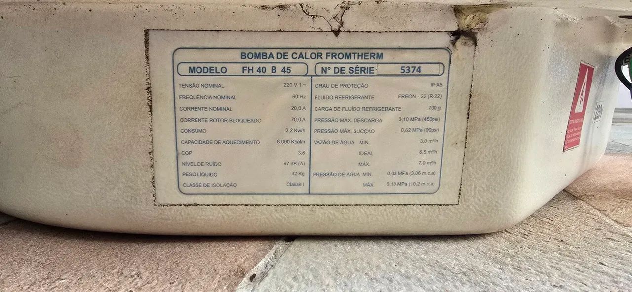 Trocador Bomba de calor aquecimento de piscina - Foto 4