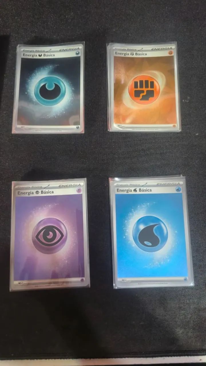 kit 32 energias Foil Pokémon TCG - Foto 5