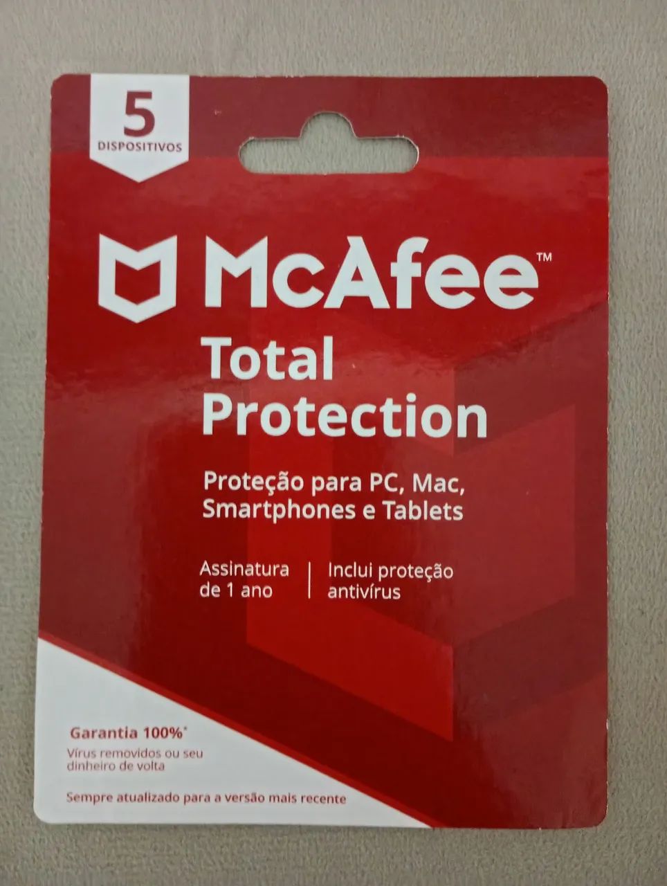 Antivírus McAfee 5 Dispositivos - Foto 2