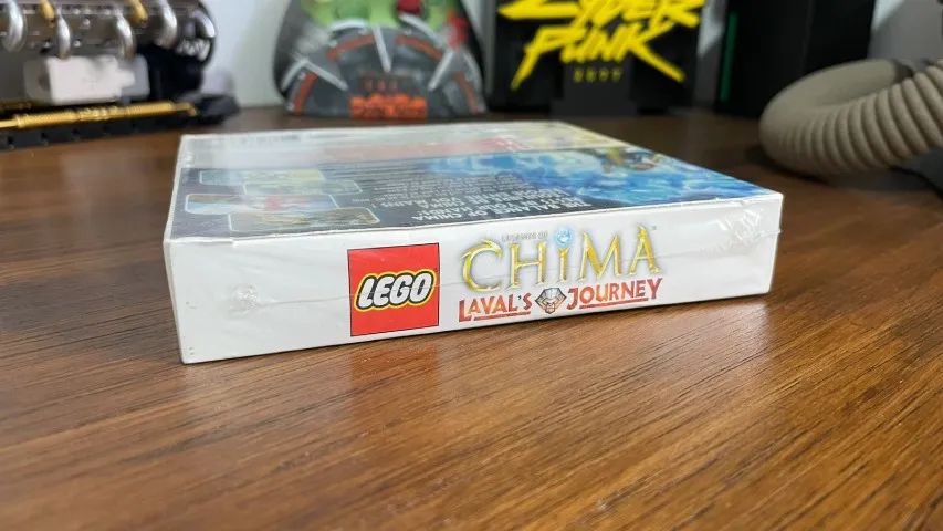 LEGO CHIMA LAVALS JOURNEY 3DS + MINI LEGO EXCLUSIVO LACRADO