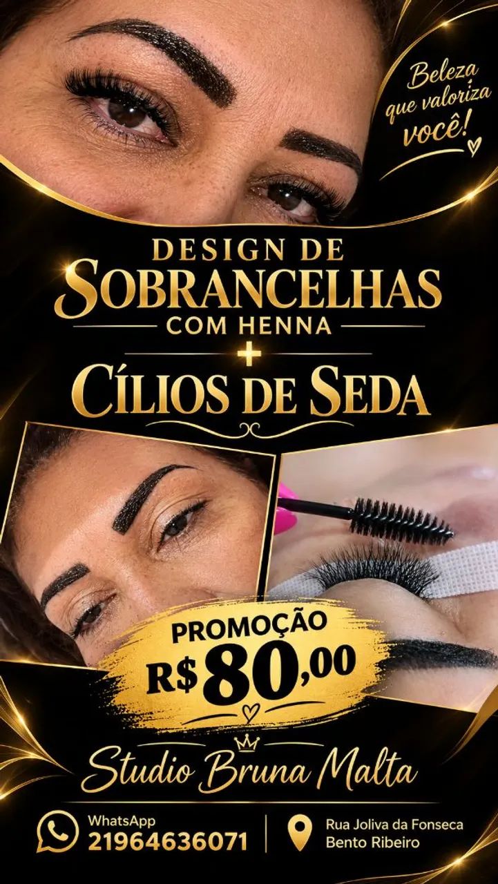 Sobrancelhas e cílios  - Foto 3