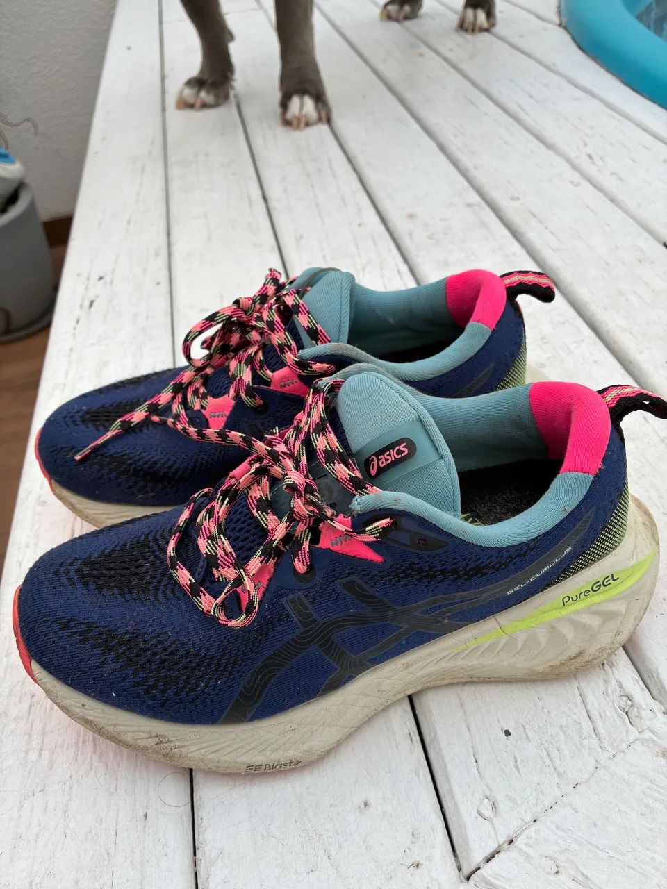 Tênis asics de corrida/caminhada