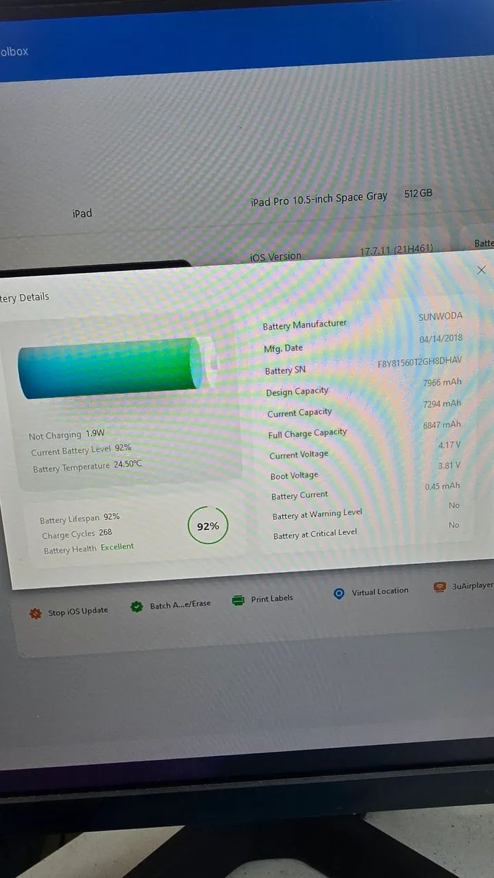 Ipad Pro 10,5" 512GB 1ª geração - Foto 4