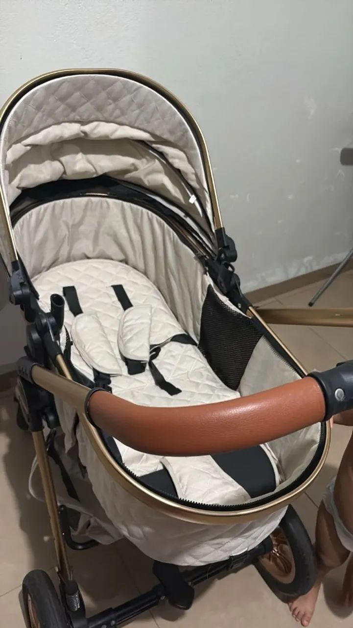 Carrinho  de bebe e bebe Conforto  - Foto 3